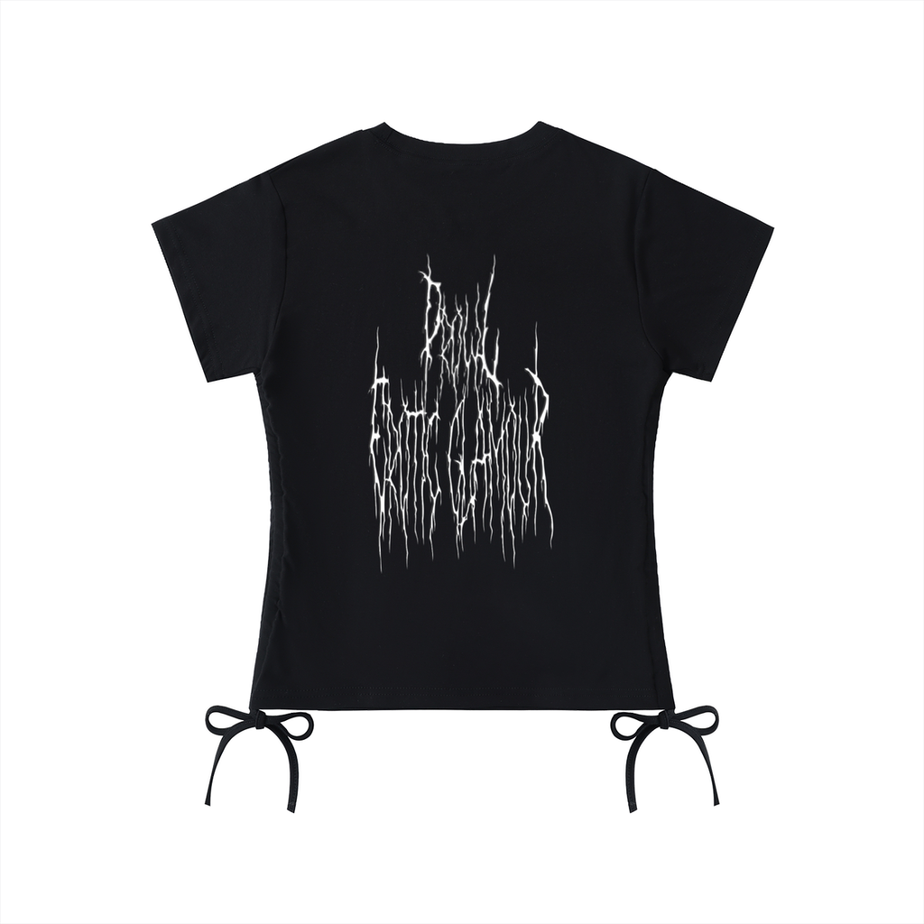 erotic women’s drawstring tee