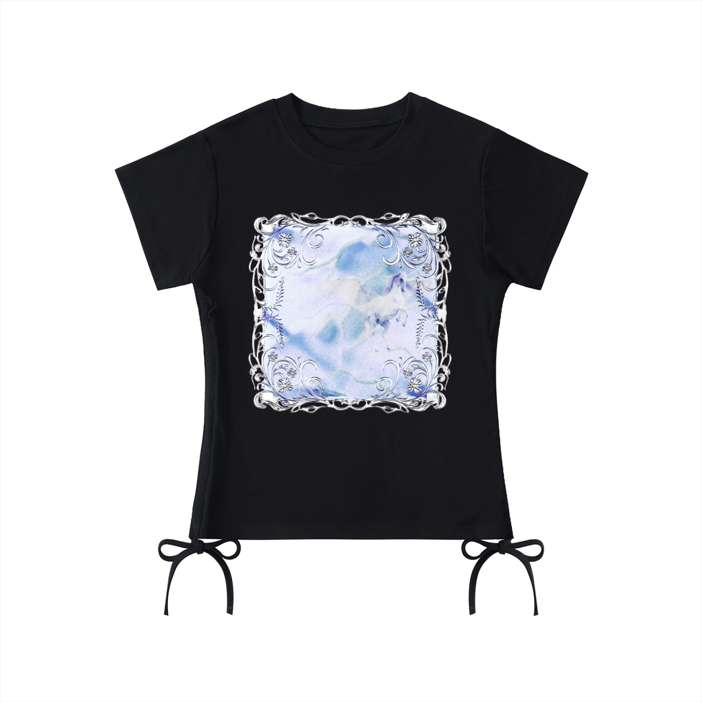 erotic women’s drawstring tee